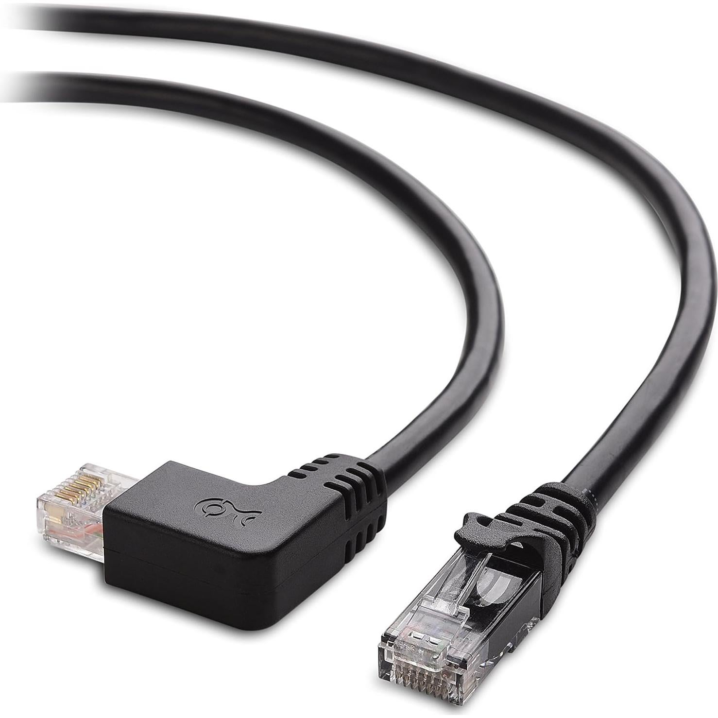 Cable Ethernet Cat 6 10Gbps 1.52m Cable Matters Ángulo 90°