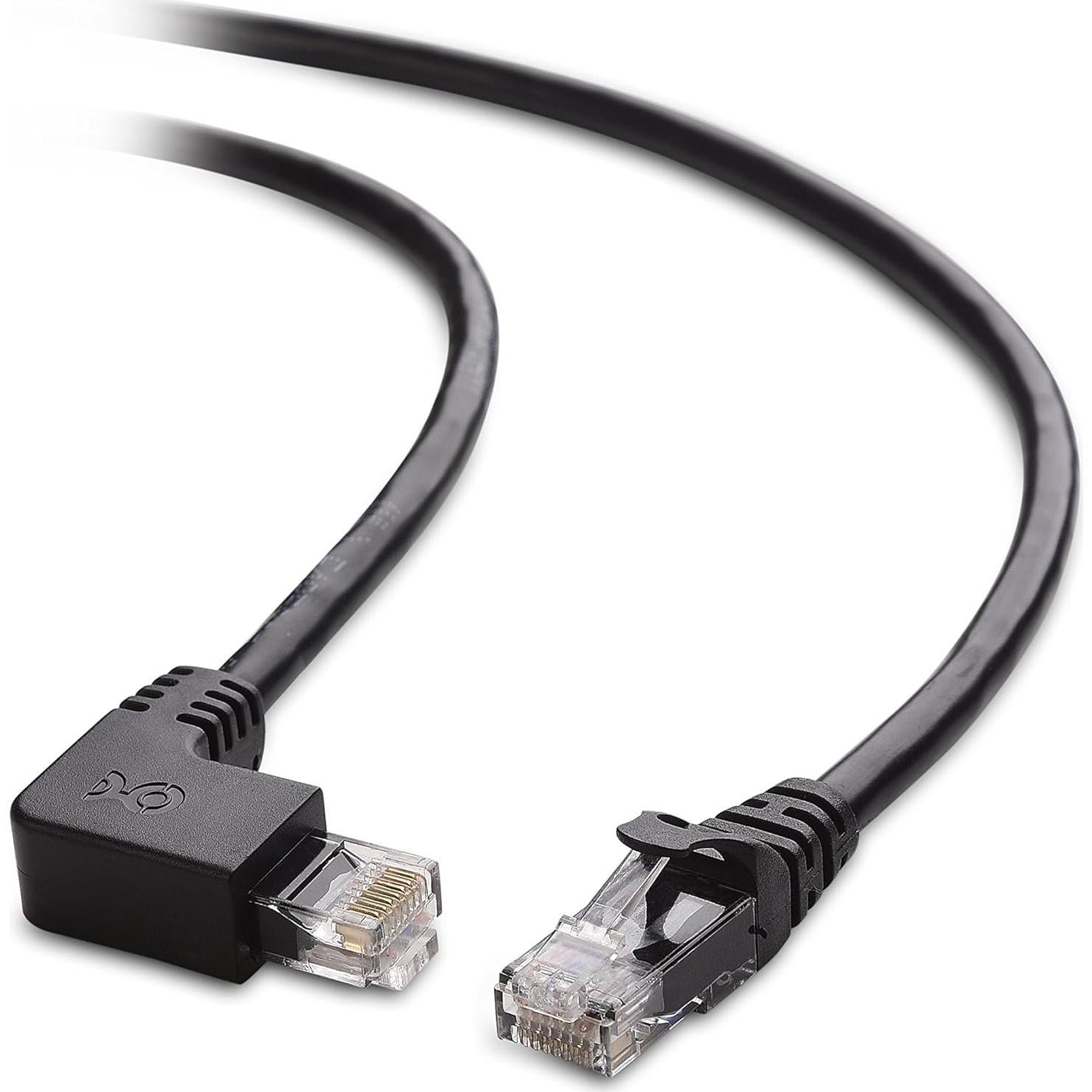 Cable Ethernet Cat 6 10Gbps 1.52m Cable Matters Ángulo 90°