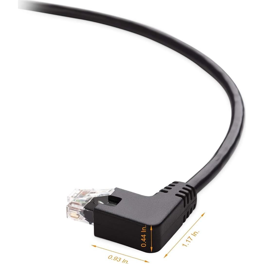 Cable Ethernet Cat 6 10Gbps 1.52m Cable Matters Ángulo 90°
