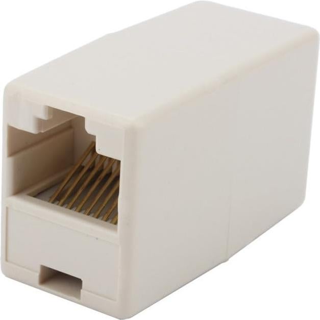 Acoplador RJ45 Hembra a Hembra VizGiz Cat5e - 5 Piezas