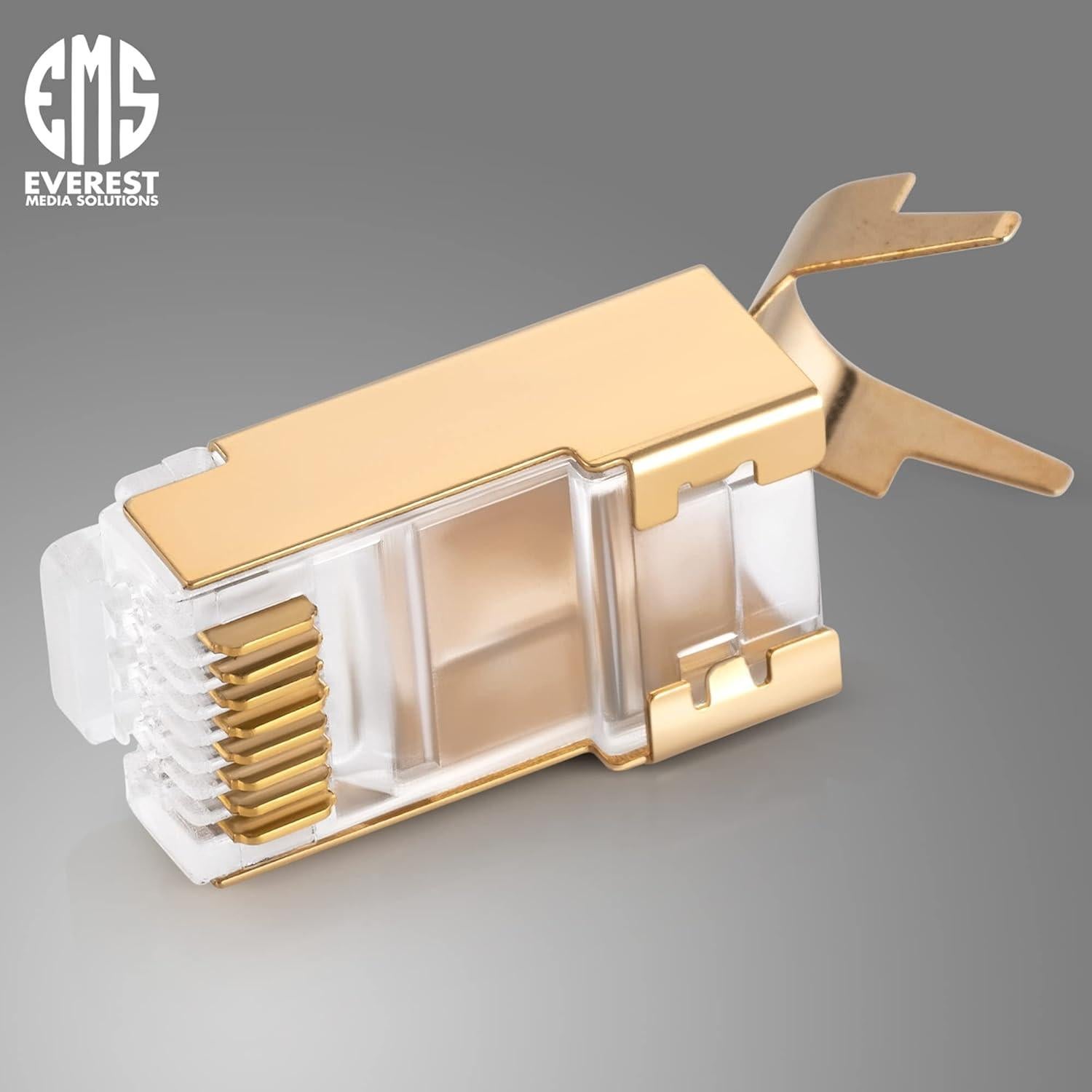 Conectores RJ45 Cat7 Everest Media Solutions - 30 Pcs Blindados