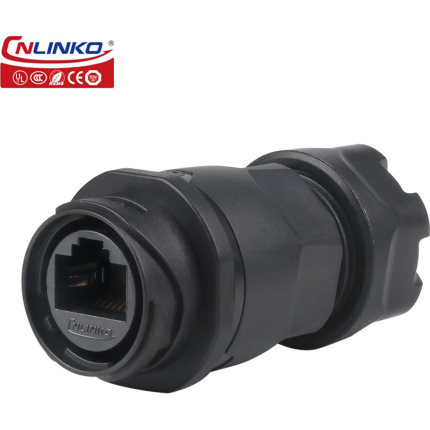 Conjunto de Conectores RJ45 CNLINKO YM-20 Impermeables CAT6