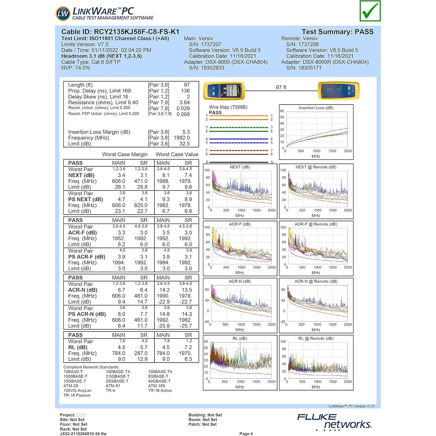 Jack Keystone RJ45 Cat 8 Blindado Cable Matters - Paquete de 5