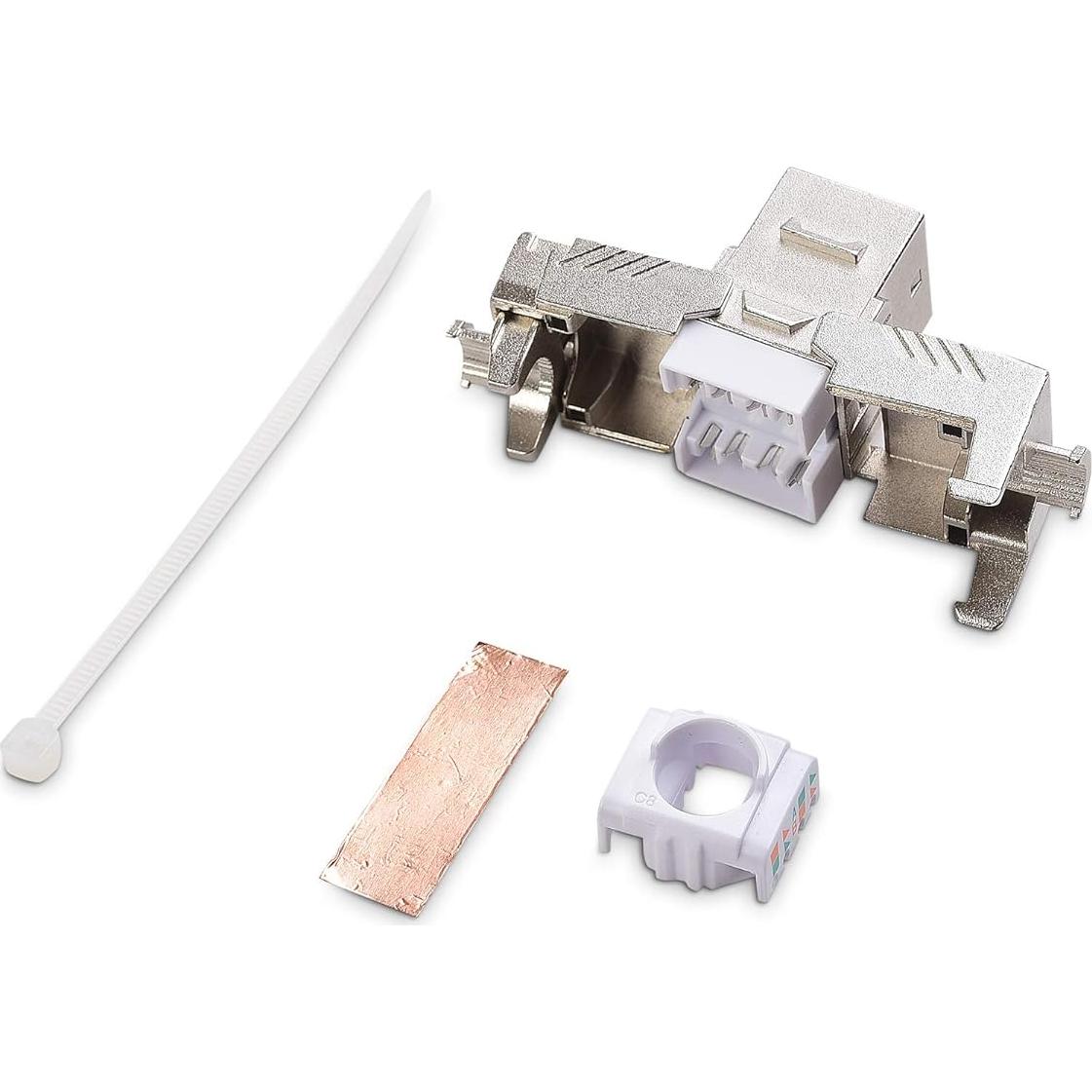 Jack Keystone RJ45 Cat 8 Blindado Cable Matters - Paquete de 5