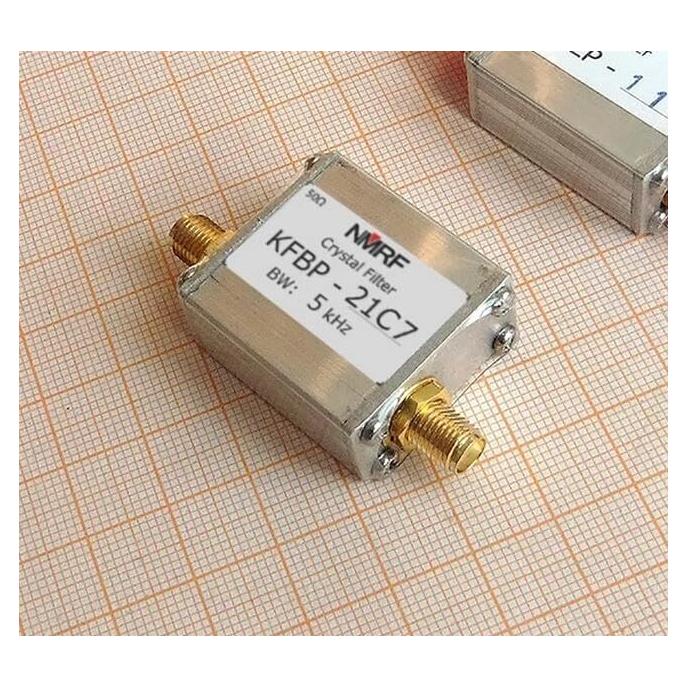 Filtro de Cristal Pasabanda Coaxial LeTkingok KFBP-21C7 21.7MHz