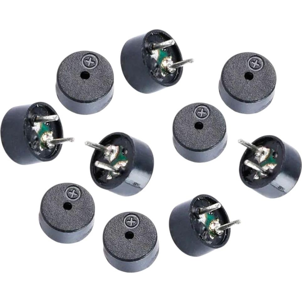 2 Piezas Zumbador Pasivo HC-6035 ROXIFETA 6x3.5mm 1.5-3V
