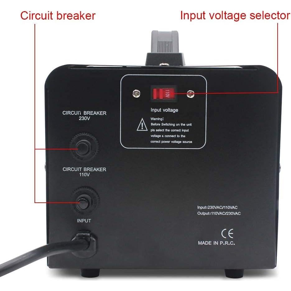 Convertidor Transformador de Voltaje 1000W Cantonape Paso Arriba/Abajo