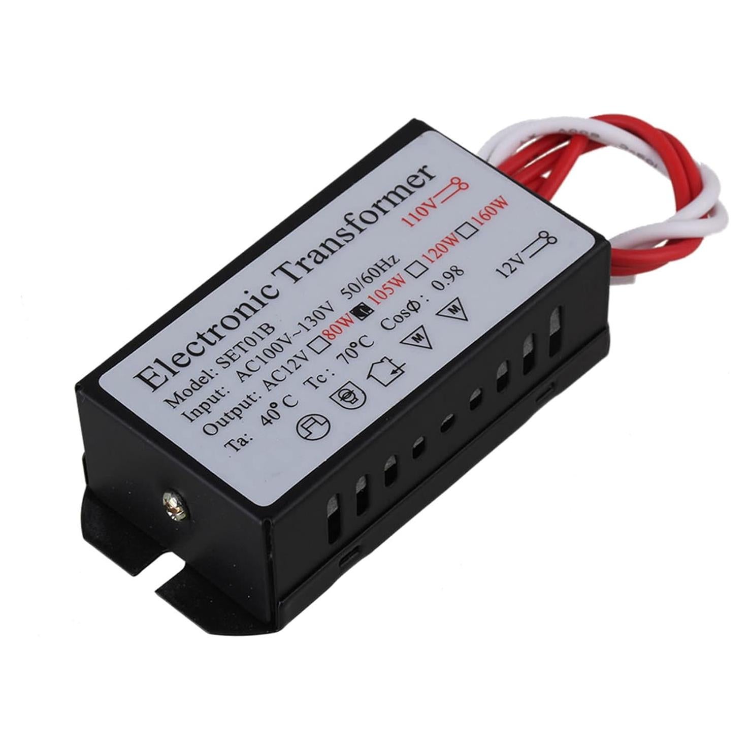 Transformador Adaptador BQLZR 110V a 12V 105W para Lámparas