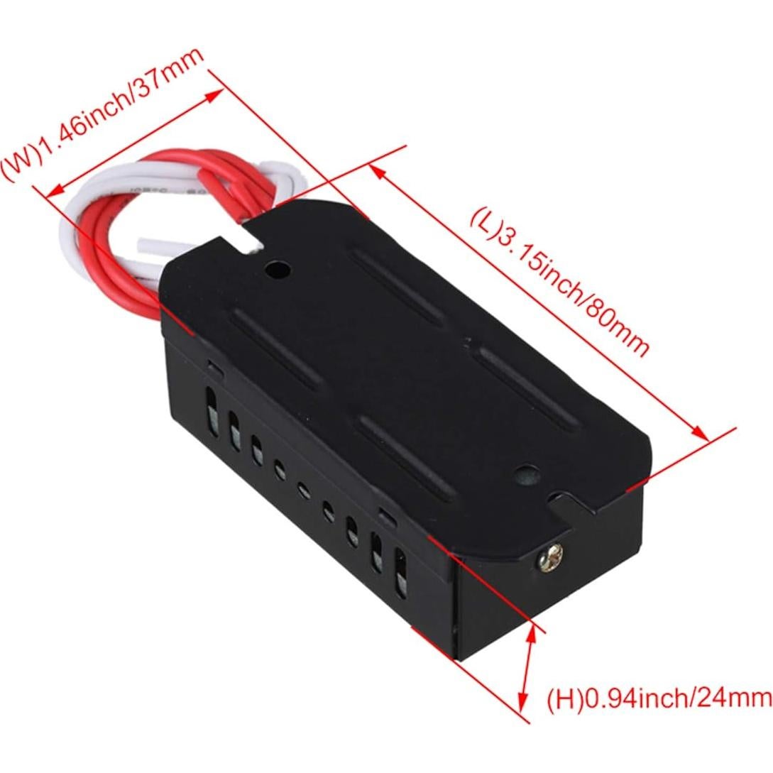 Transformador Adaptador BQLZR 110V a 12V 105W para Lámparas