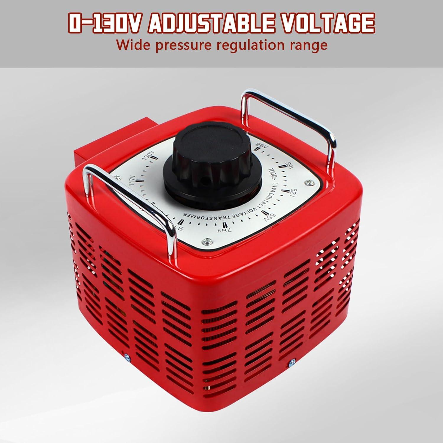 Transformador Variac TBVECHI 3000W 110V Regulador Voltaje AC