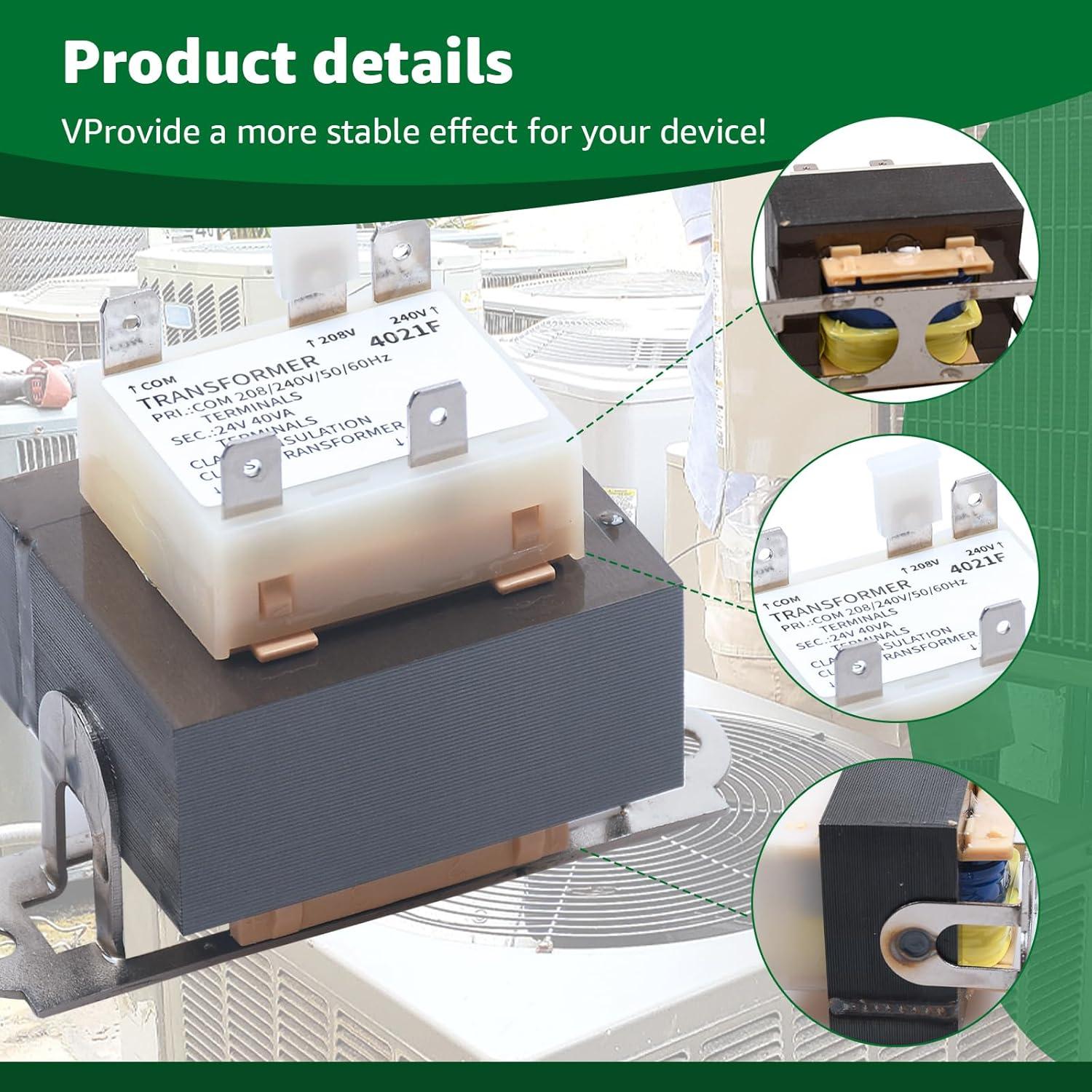 Transformador 240V a 24V Norward 40VA HVAC Compatible