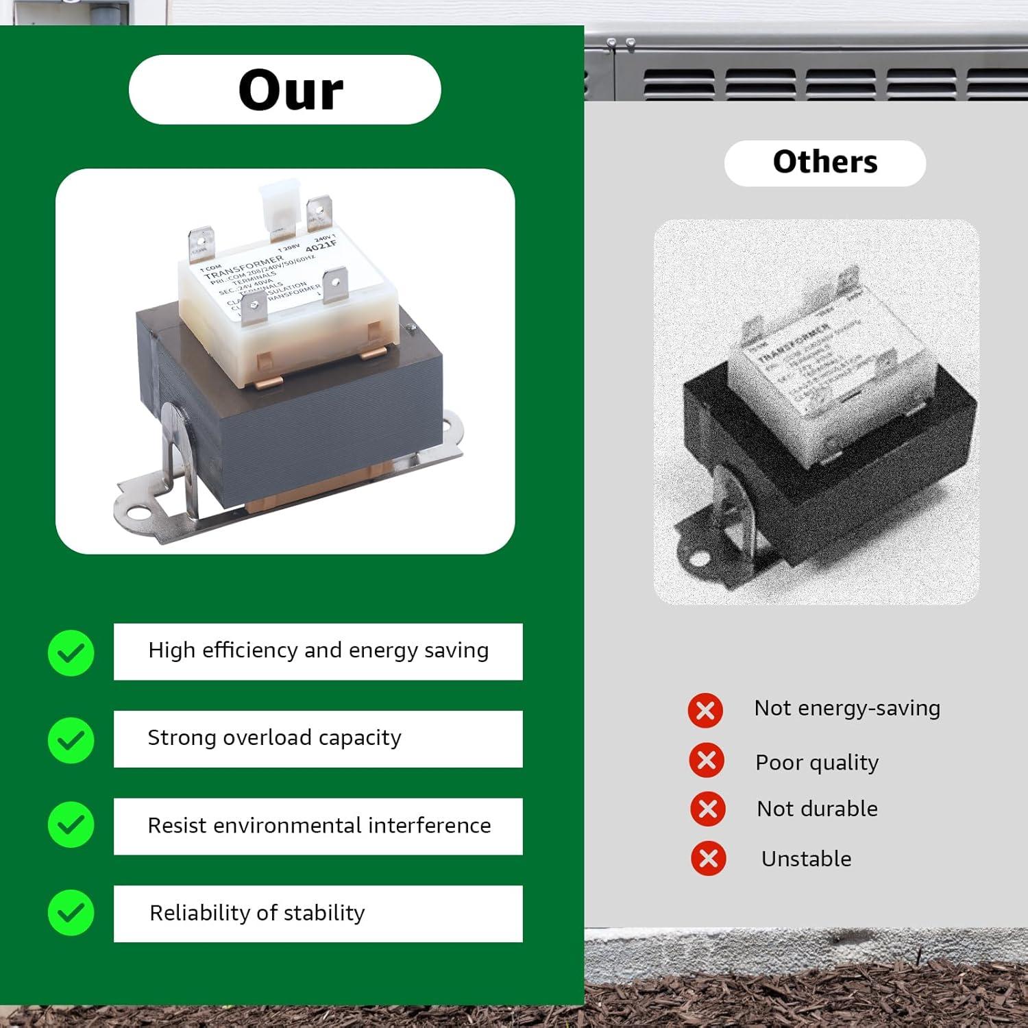 Transformador 240V a 24V Norward 40VA HVAC Compatible
