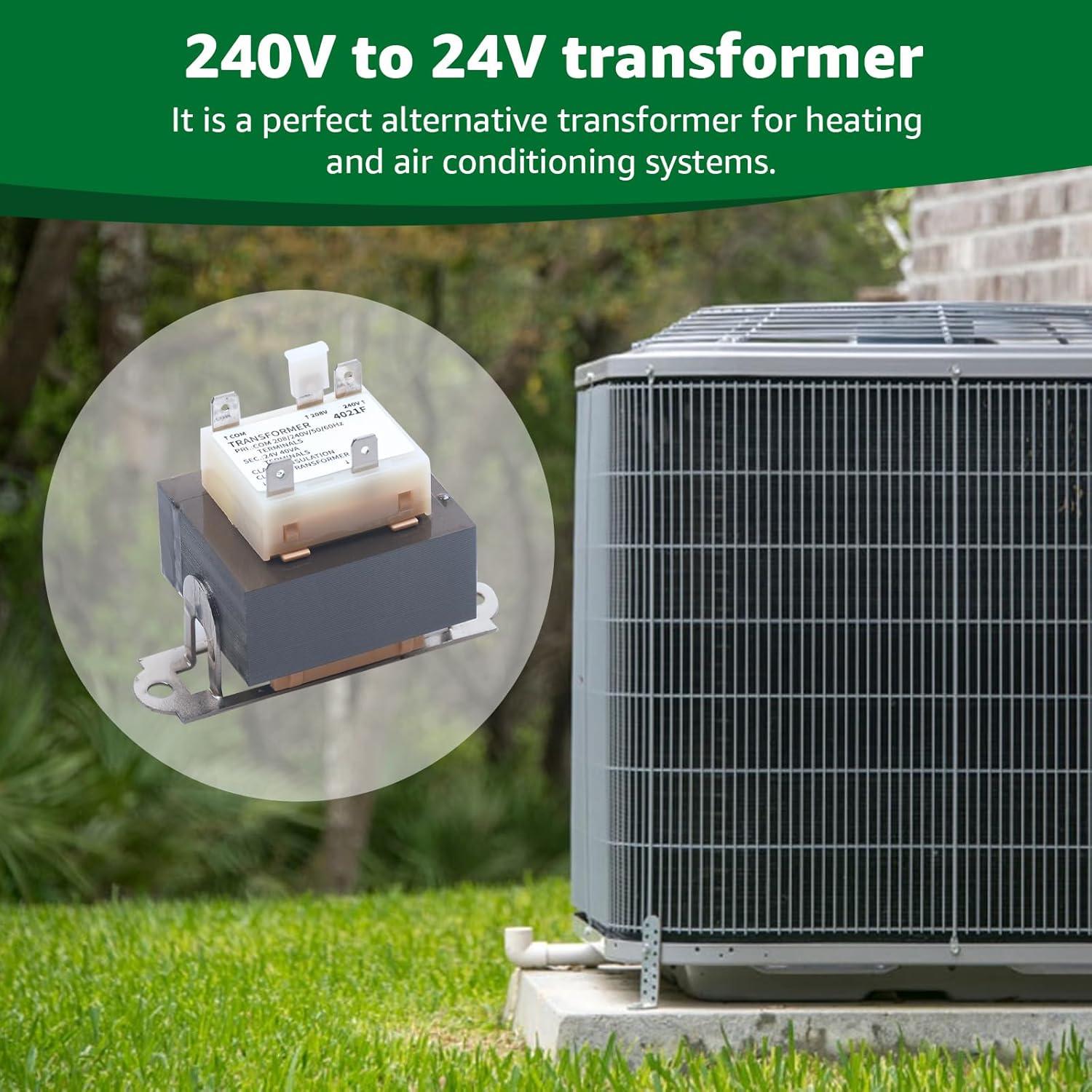 Transformador 240V a 24V Norward 40VA HVAC Compatible