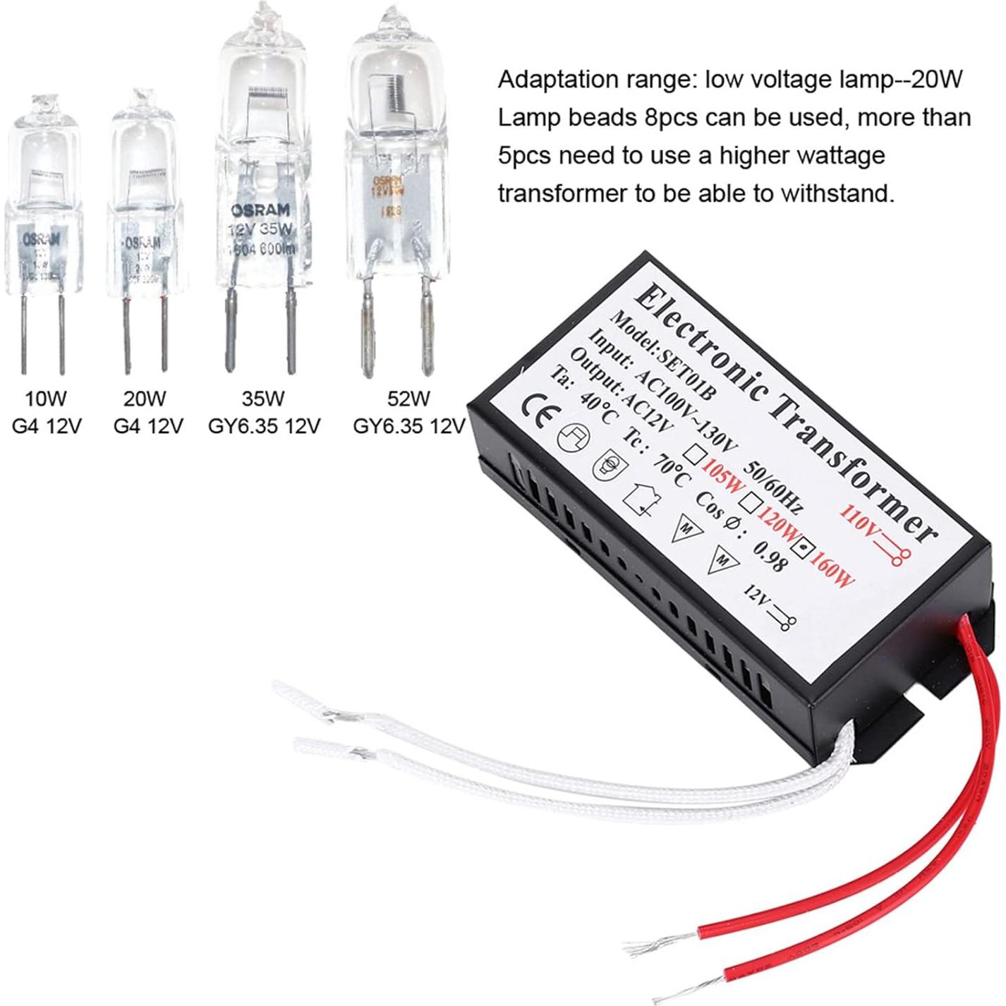 Transformador Electrónico 12V 160W Estink para Luces LED