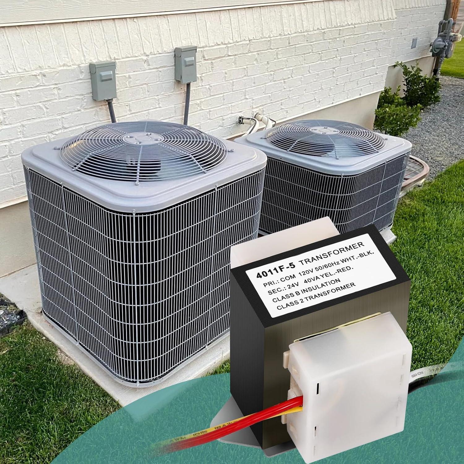 Transformador HVAC 40 VA WUYELIN 120V a 24V AC Reemplazo