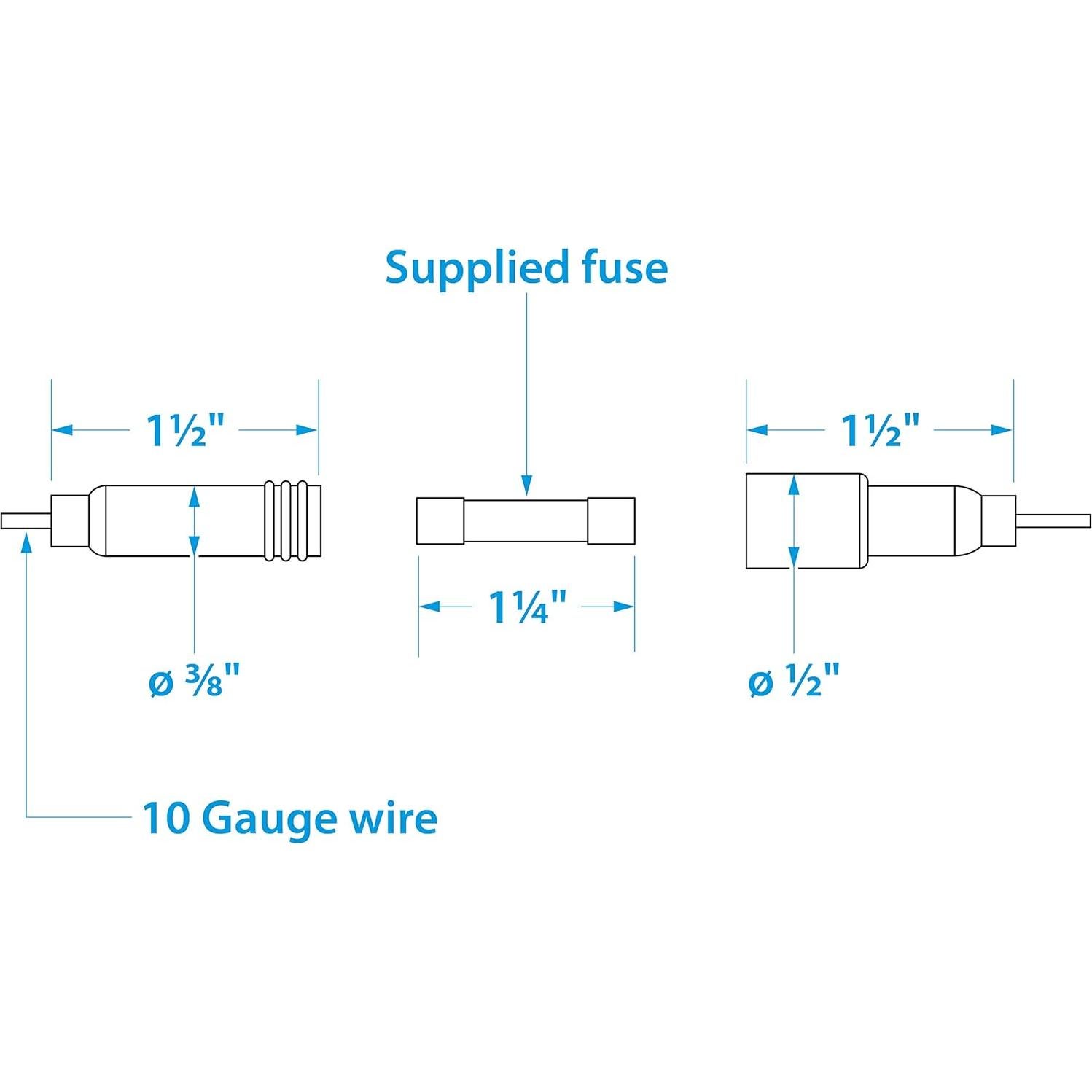 Soporte de Fusible a Prueba de Agua SEACHOICE 30A