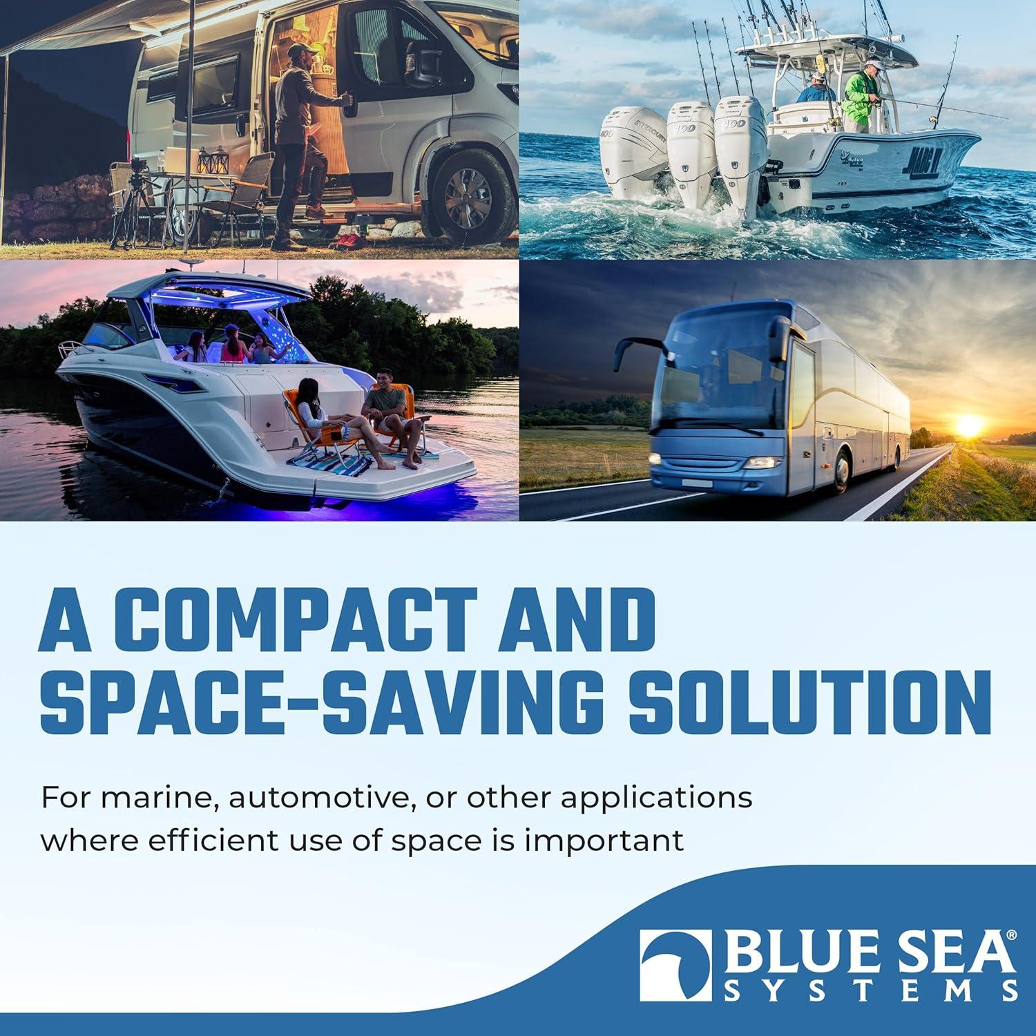 Bloque de Fusibles Blue Sea Systems 5026 12 Circuitos 100A