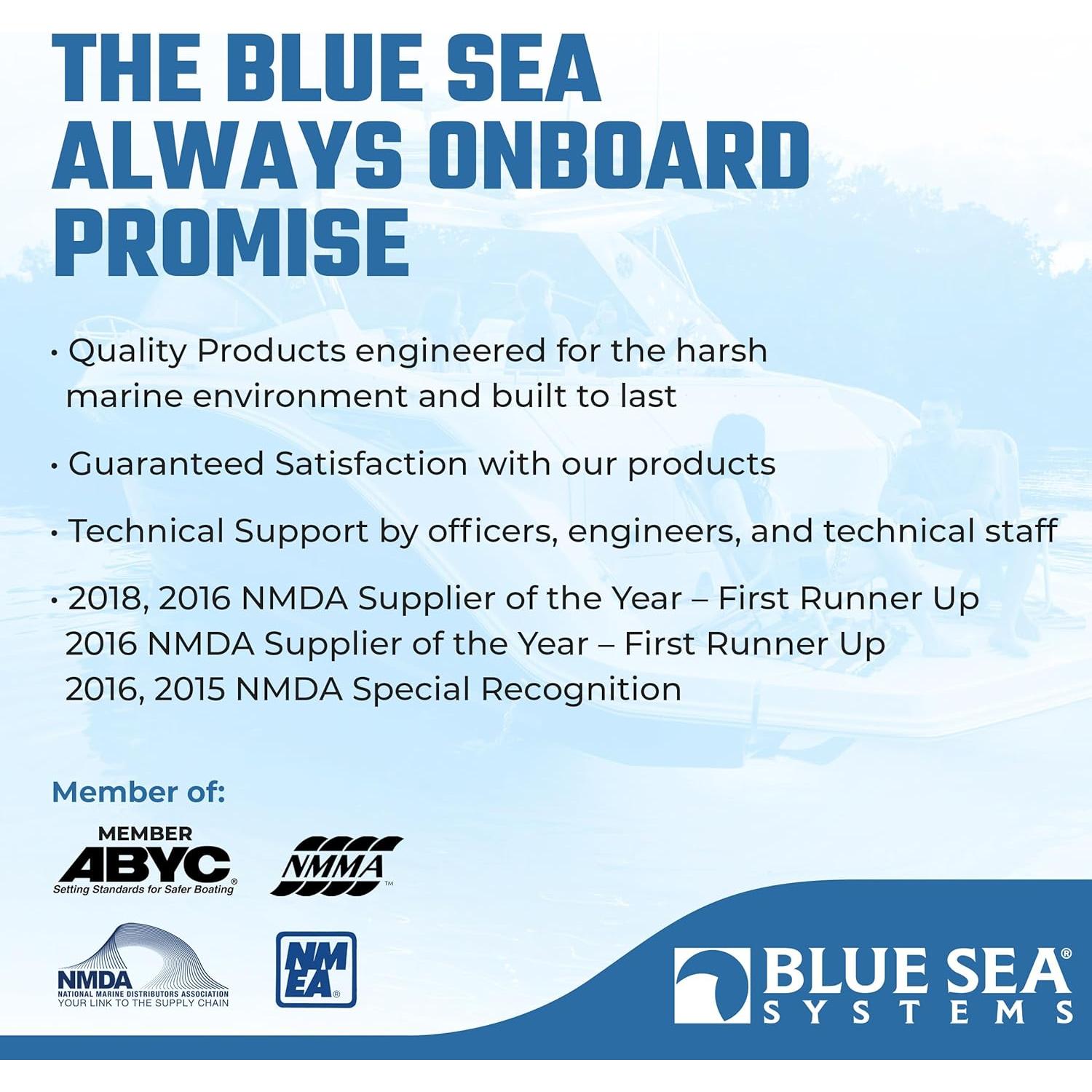 Bloque de Fusibles Blue Sea Systems 5026 12 Circuitos 100A