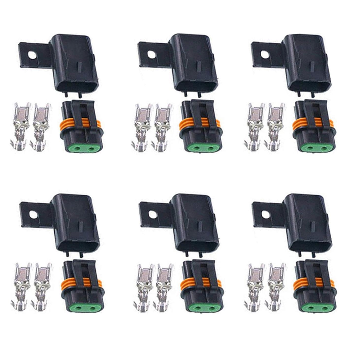 Conjunto de Soporte de Fusible ATO ATC JooFn a Prueba de Agua - 6 Piezas