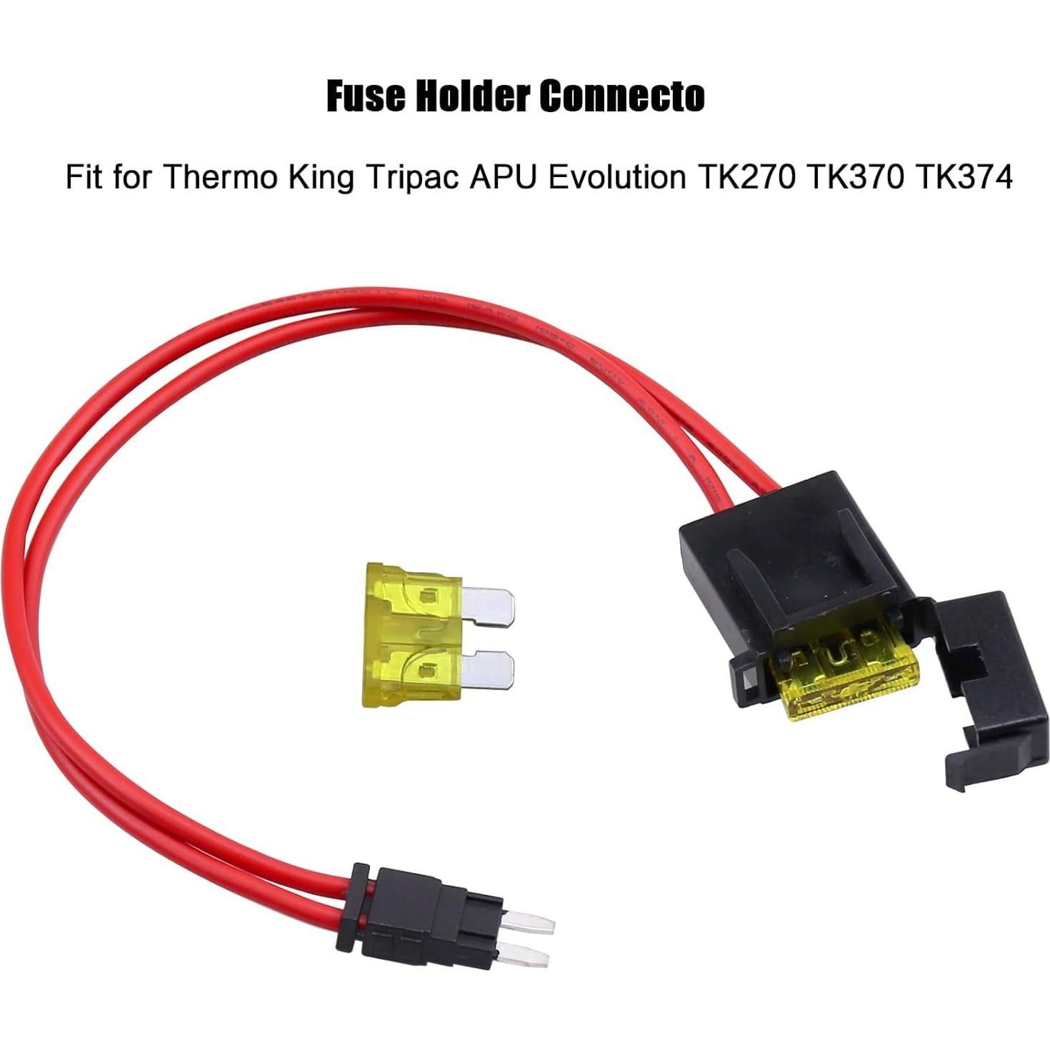 Portafusibles Mini Blade ZOOKOTO 20A 5 Pcs 16 AWG Automóvil