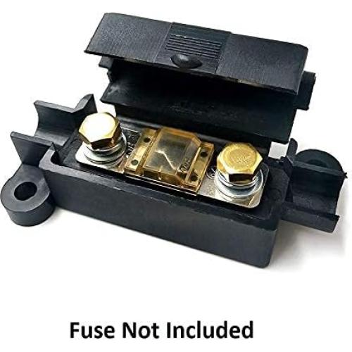 Soporte de Fusible ANL A.A 150A con Tornillo y Tapa Protectora