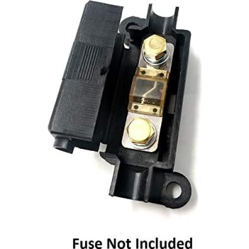 Soporte de Fusible ANL A.A 150A con Tornillo y Tapa Protectora