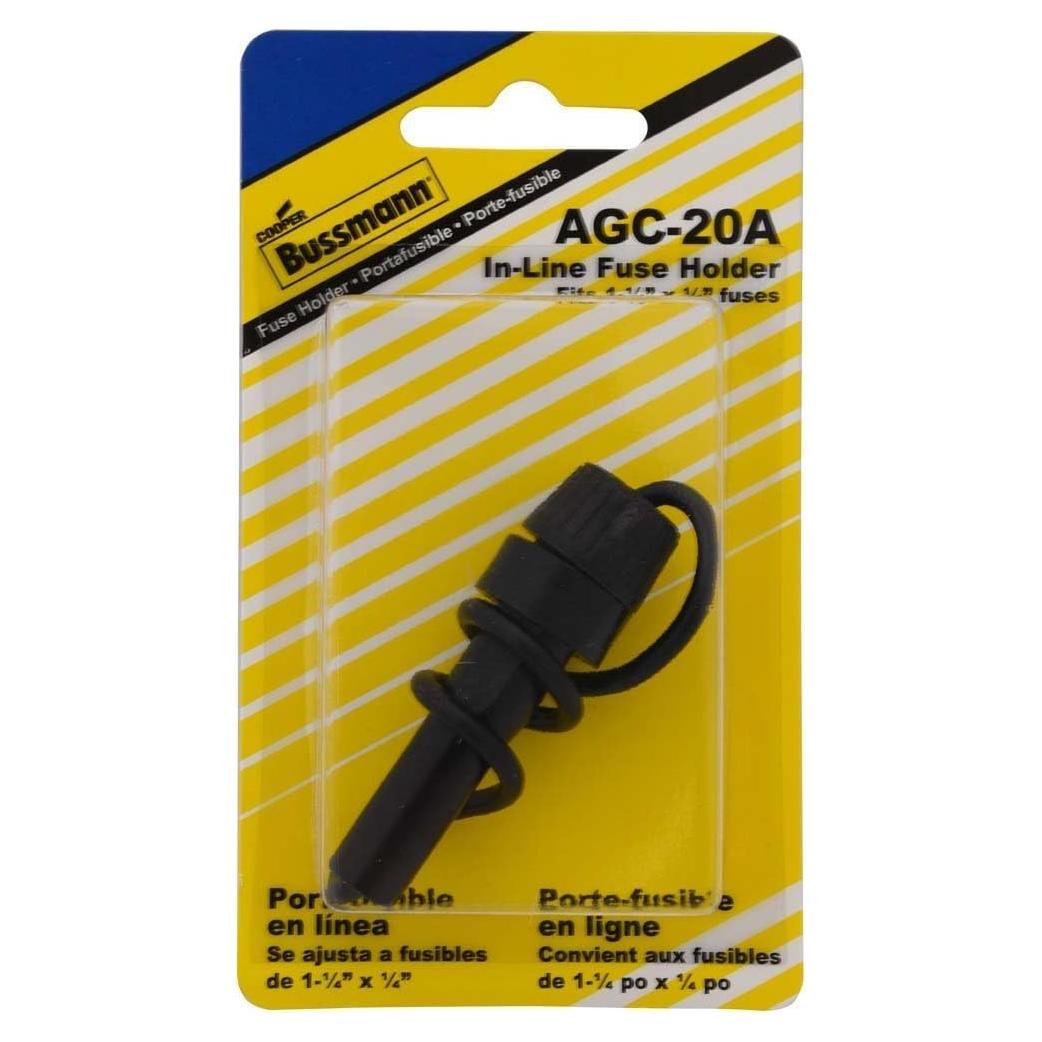 Soporte de Fusible de Tubo de Vidrio Bussmann BP/HMJ 20A 32V