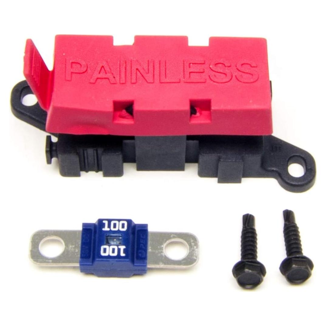 Soporte de Fusible MIDI Painless 80000 100A Ajuste Universal