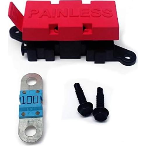 Soporte de Fusible MIDI Painless 80000 100A Ajuste Universal