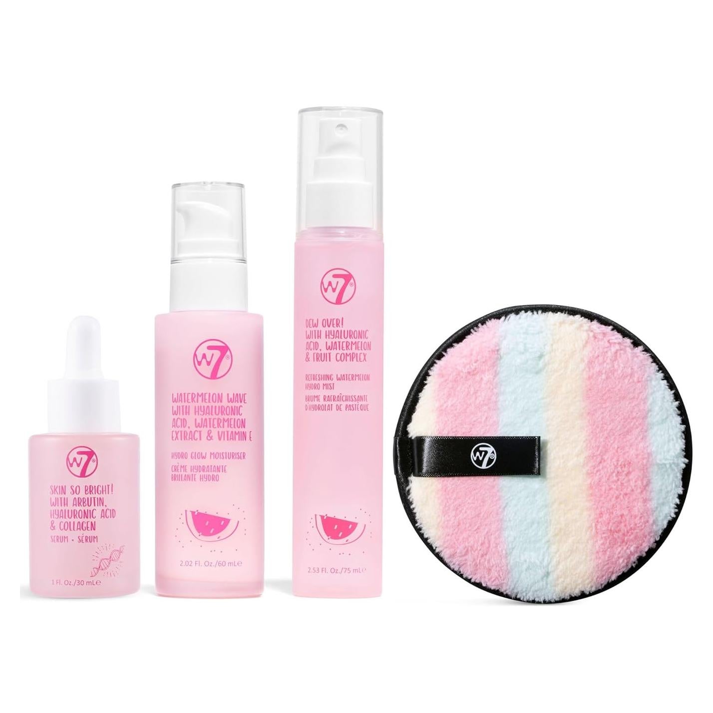 Set de Cuidado de Piel W7 Brighten Up - Hidratante y Tónico