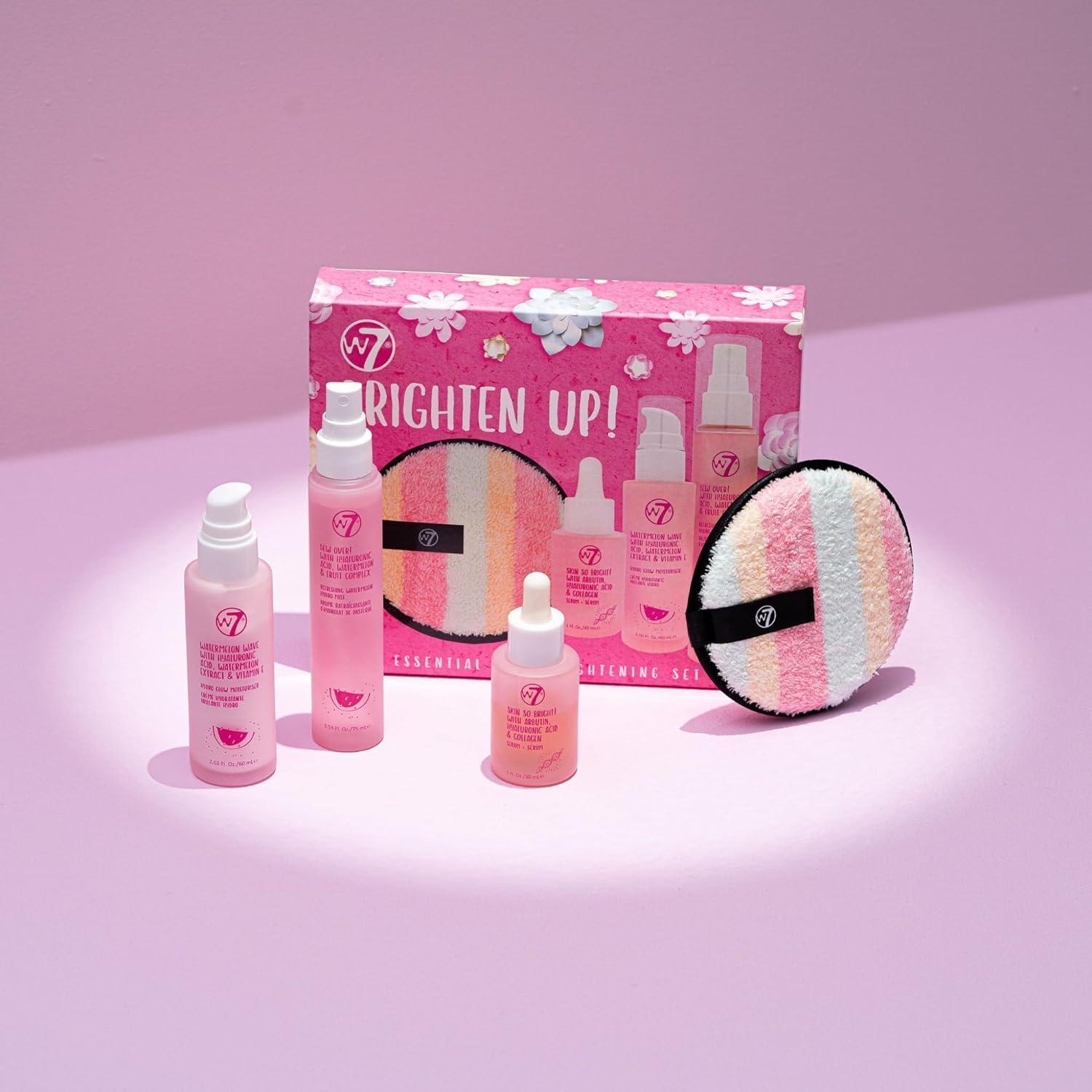 Set de Cuidado de Piel W7 Brighten Up - Hidratante y Tónico