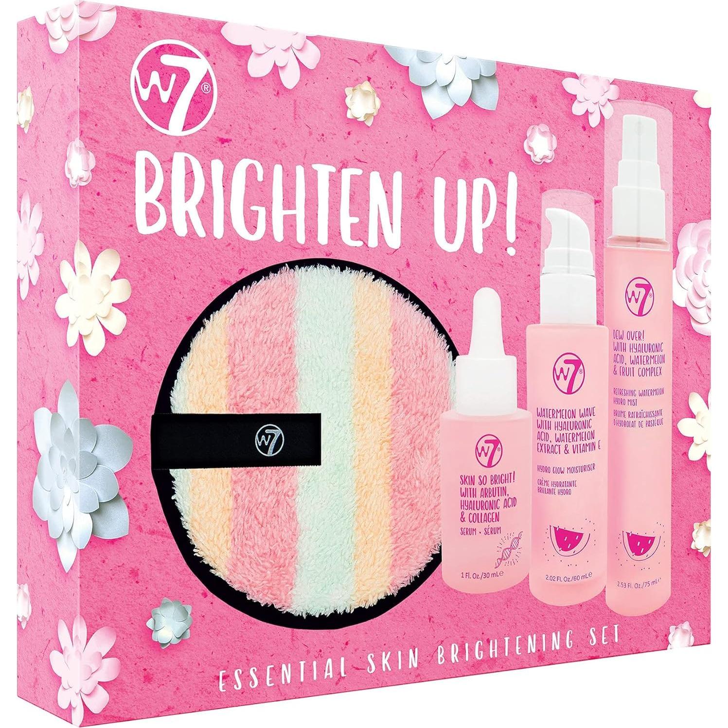 Set de Cuidado de Piel W7 Brighten Up - Hidratante y Tónico