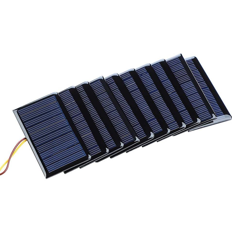 Paneles Solares Policristalinos SUNYIMA 10Pcs 5V 60mA 68x37mm