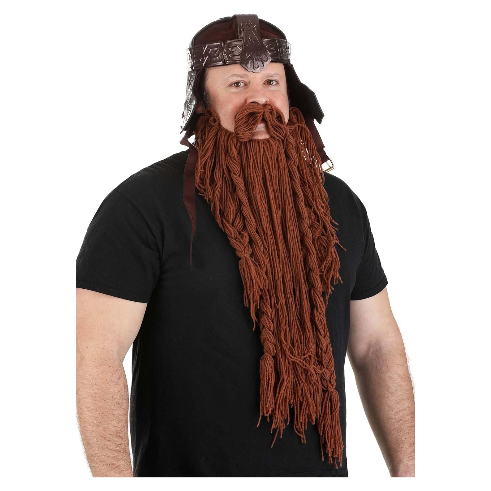 Conjunto Sombrero y Barba Gimli ESDLA - Licencia Oficial