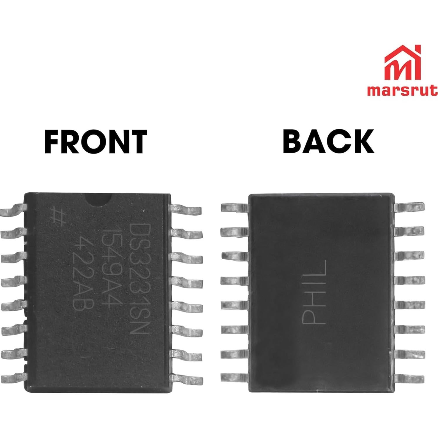 Módulo de Reloj en Tiempo Real DS3231SN - 5 Piezas SMD