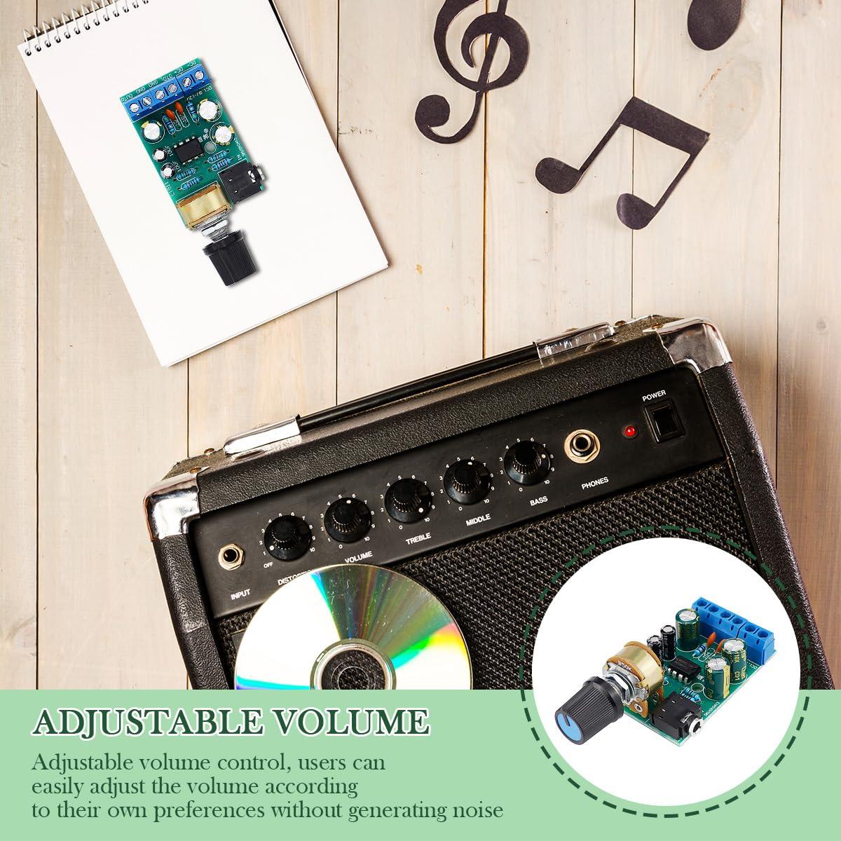 Placa Amplificadora TDA2822M 2.0 Canal 1.8-12V Mini 52x31mm