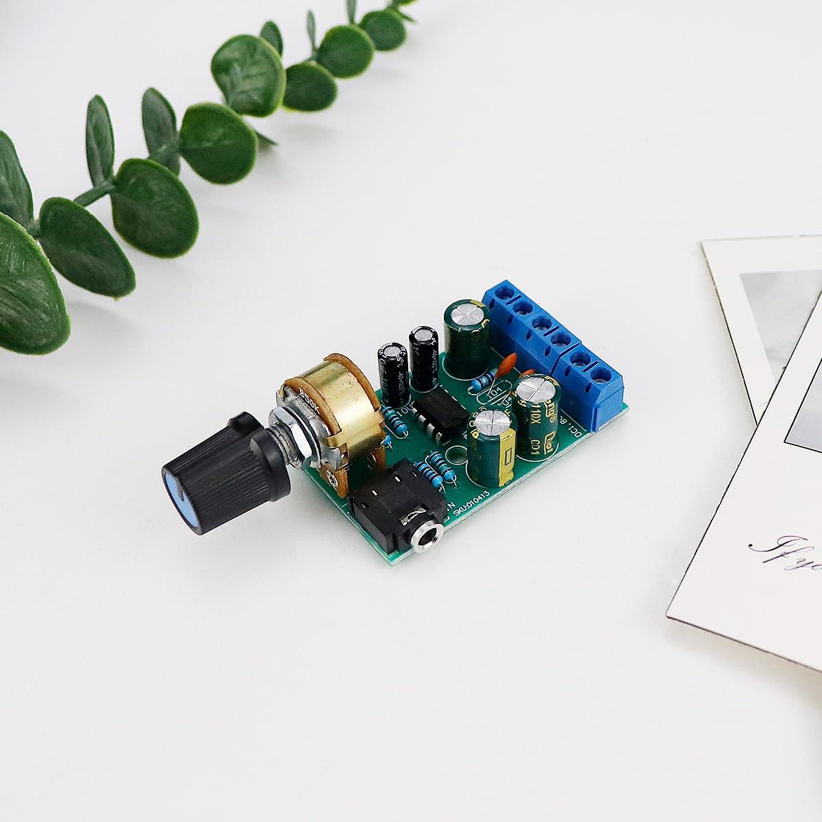 Placa Amplificadora TDA2822M 2.0 Canal 1.8-12V Mini 52x31mm