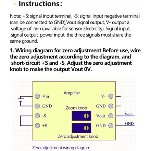 Amplificador de Voltaje DC Teyleten Robot AD620 3-12V (3PCS)