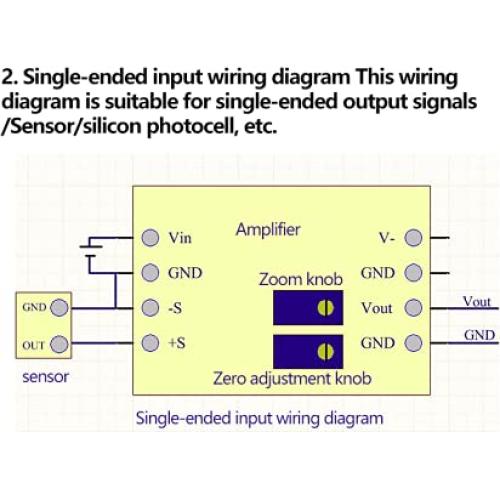 Amplificador de Voltaje DC Teyleten Robot AD620 3-12V (3PCS)