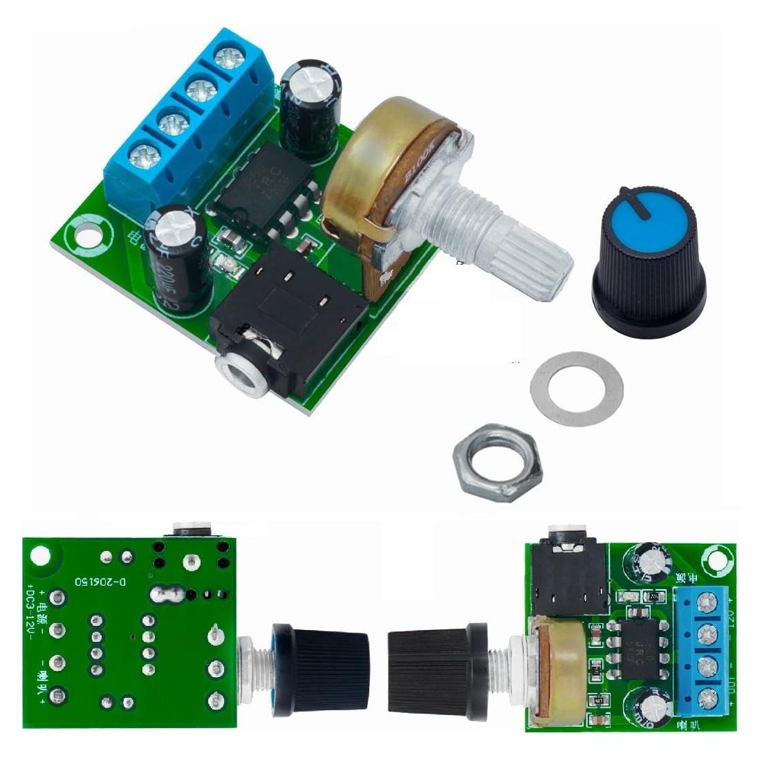 Placa Amplificador de Audio LM386 10W WWZMDiB 3 Pcs 3-12V