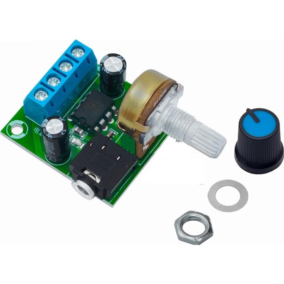 Placa Amplificador de Audio LM386 10W WWZMDiB 3 Pcs 3-12V