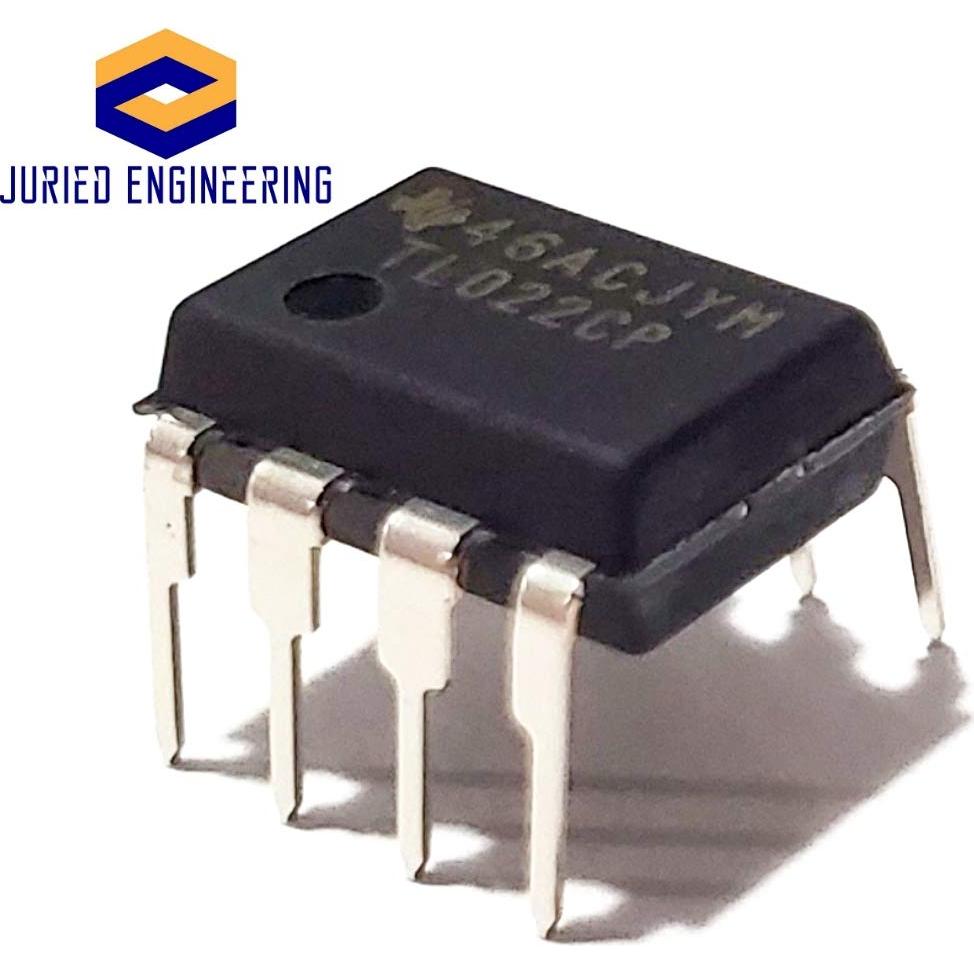 Amplificador Operacional Doble TL022CP TI Bajo Consumo (20 Unidades)