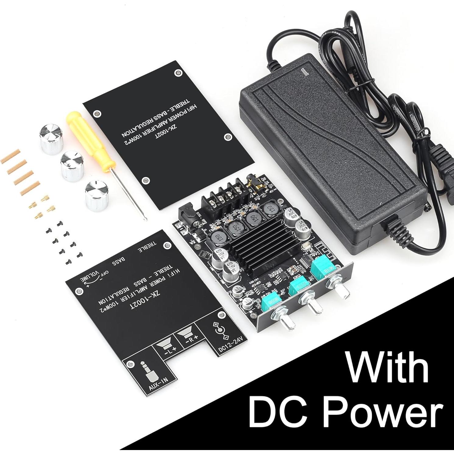 Placa Amplificadora Bluetooth UWAYKEY ZK-1002T 100W+100W