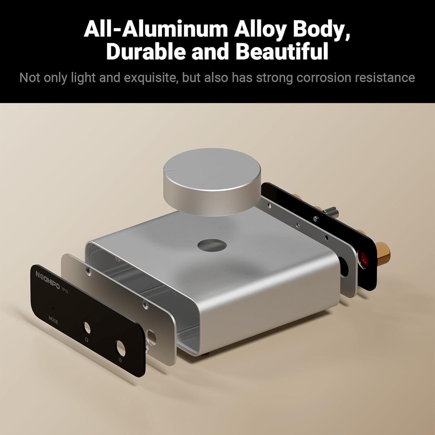 NEOHIPO TP10 Preamplificador de Phono para Tocadiscos Hi-Fi