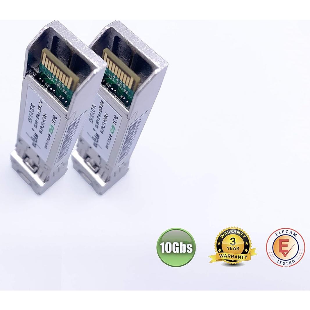 Módulo Transceptor SFP+ 10Gb Elfcam 10GBase-LR 1310nm 10km
