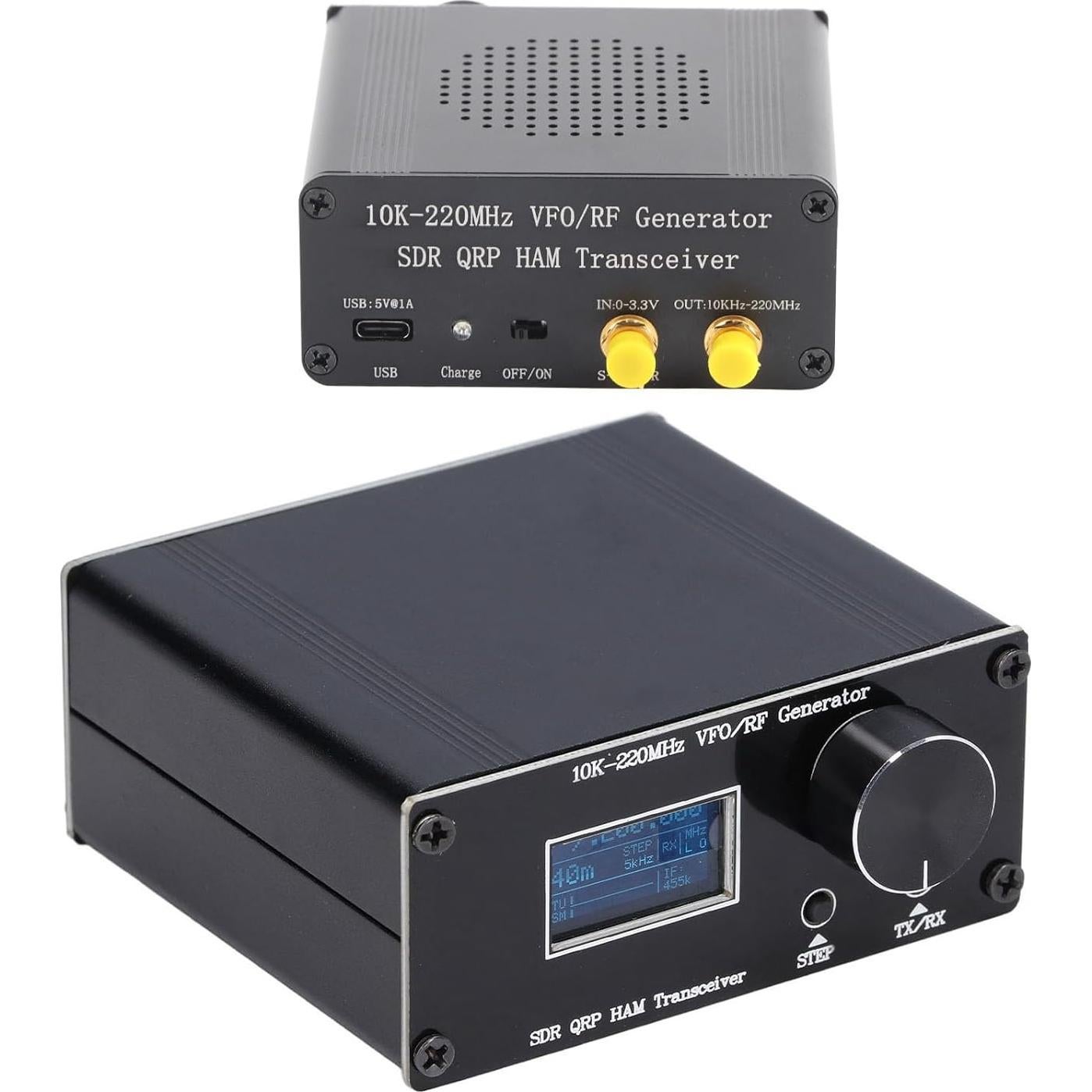 Transceptor QRP HF SDR WALFRONT 10kHz-220MHz con USB