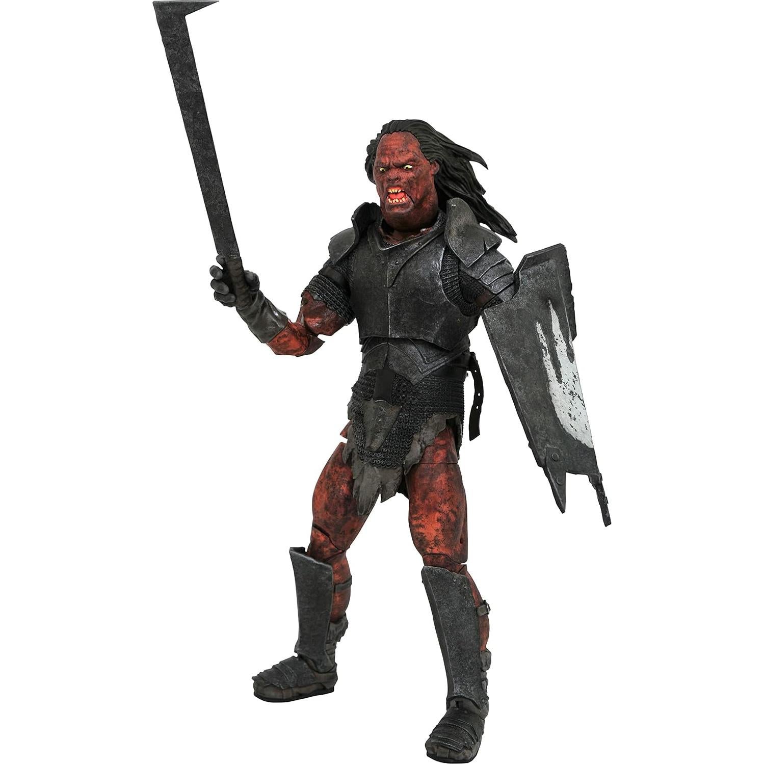 Figura de Acción Uruk-hai Diamond Select Toys 17.78 cm