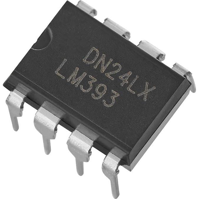 20 Comparadores de Voltaje LM393N Bajo Consumo DIP-8