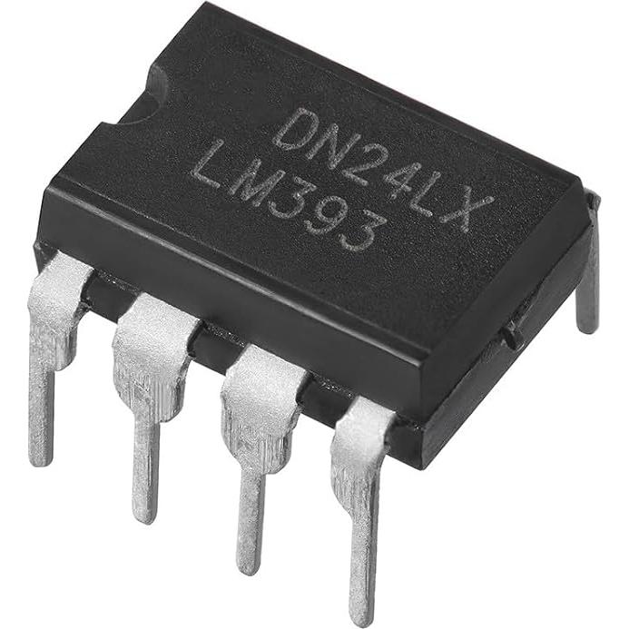 20 Comparadores de Voltaje LM393N Bajo Consumo DIP-8