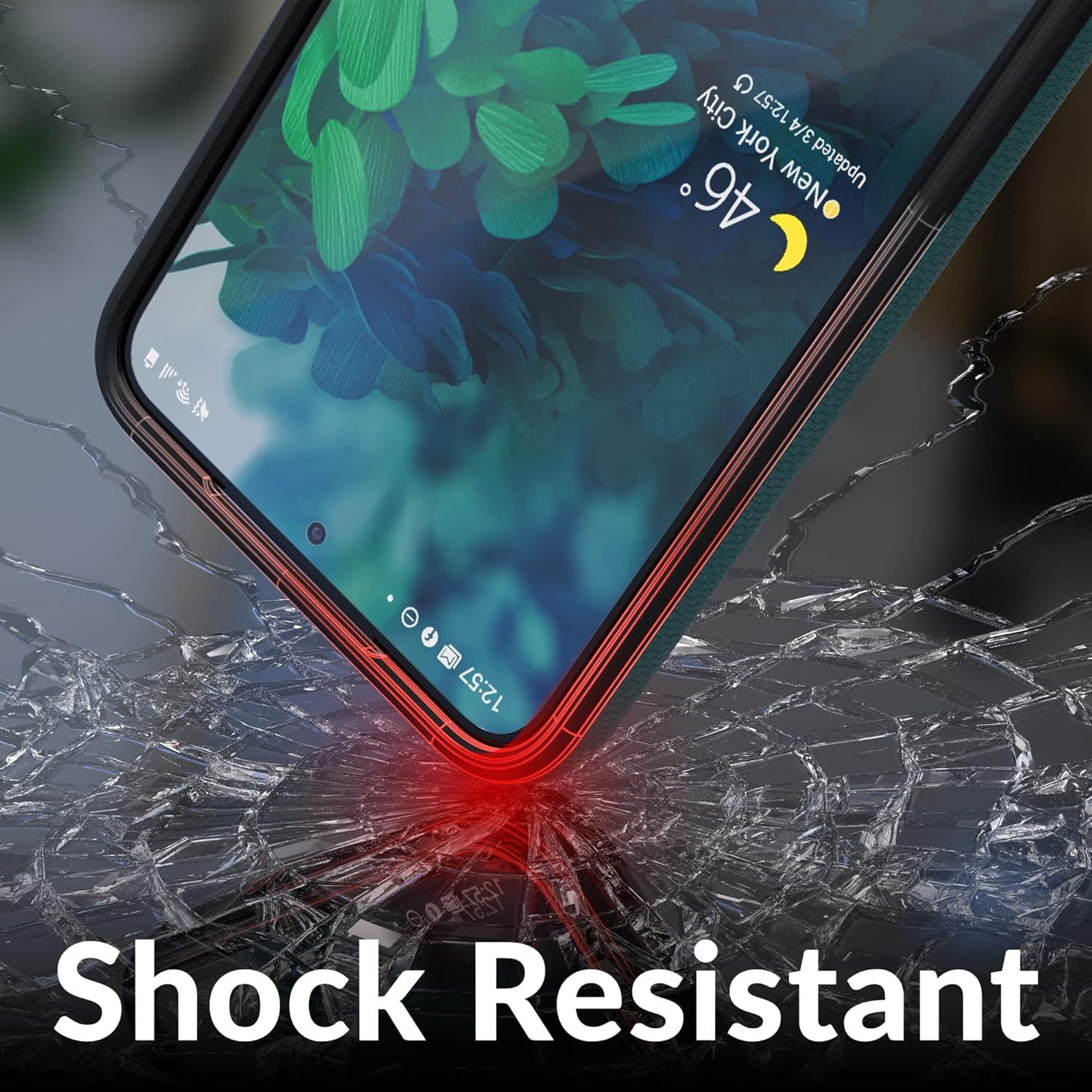 Funda Dual Guard Crave para Samsung Galaxy S22 - Verde Bosque